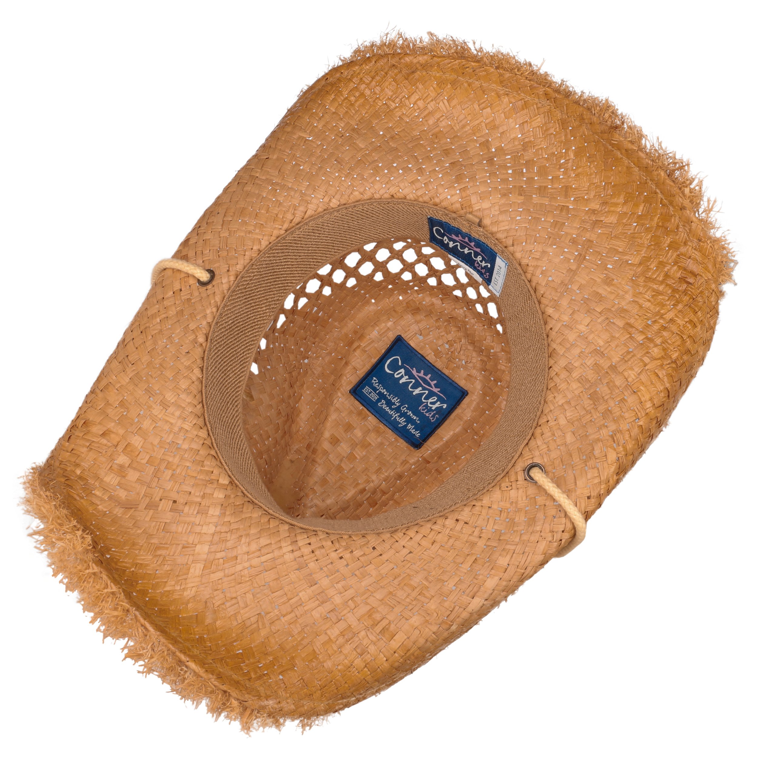 Chapeau Cowboy Crown Royal – Paille Avec Bandeau Violet – Style Western