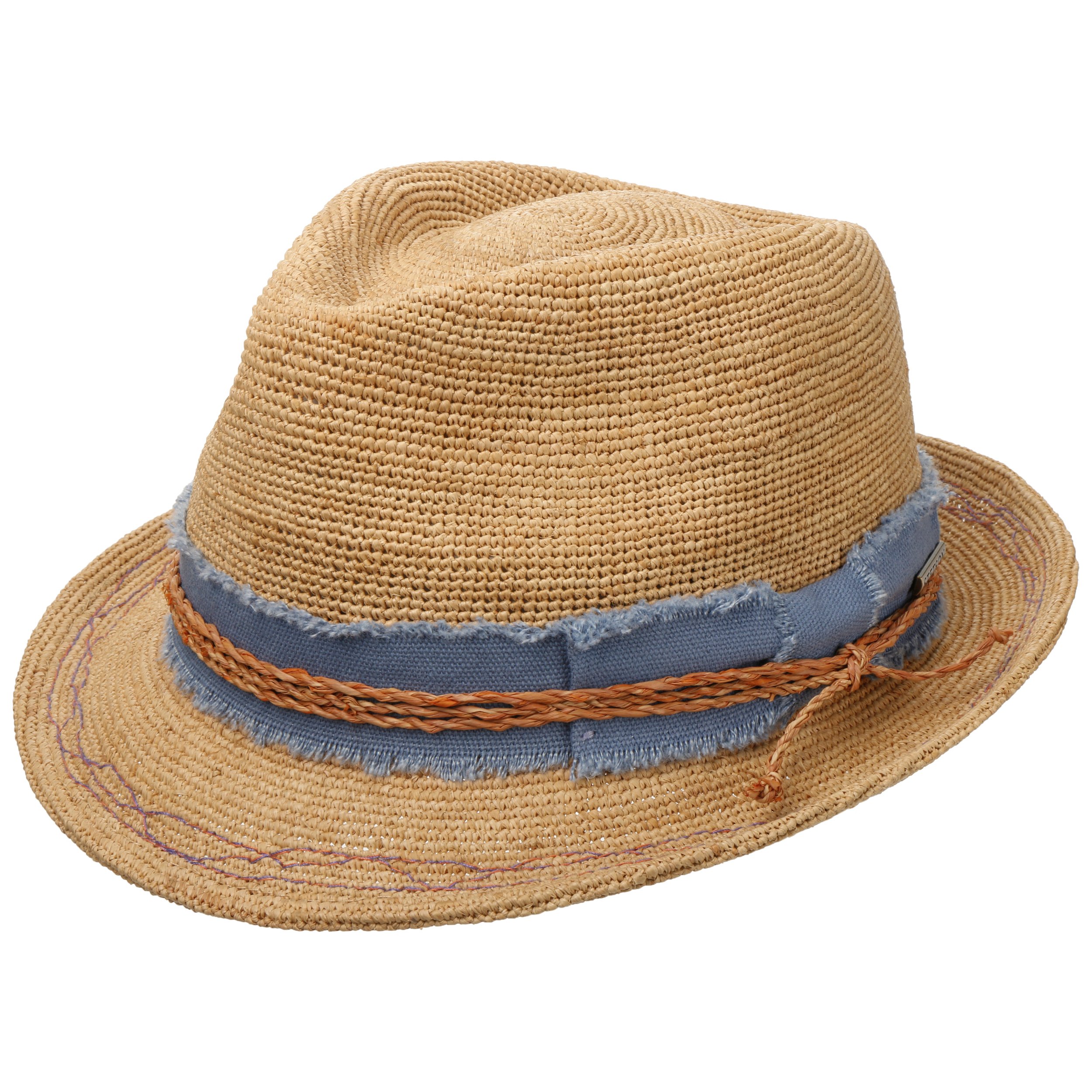 Chapeau en Paille Vetalio Trilby by 