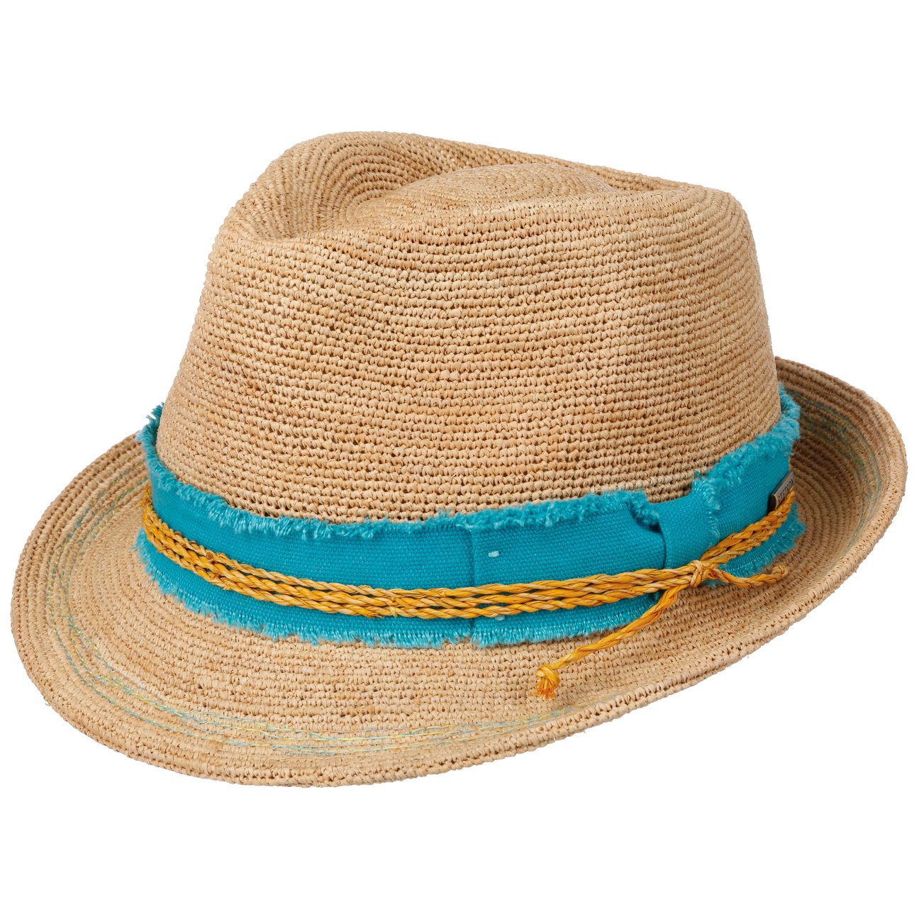 Chapeau Trilby écossais En Laine - Motif Scotty - Unisexe Automne/Hiver - Fabriqué En Italie