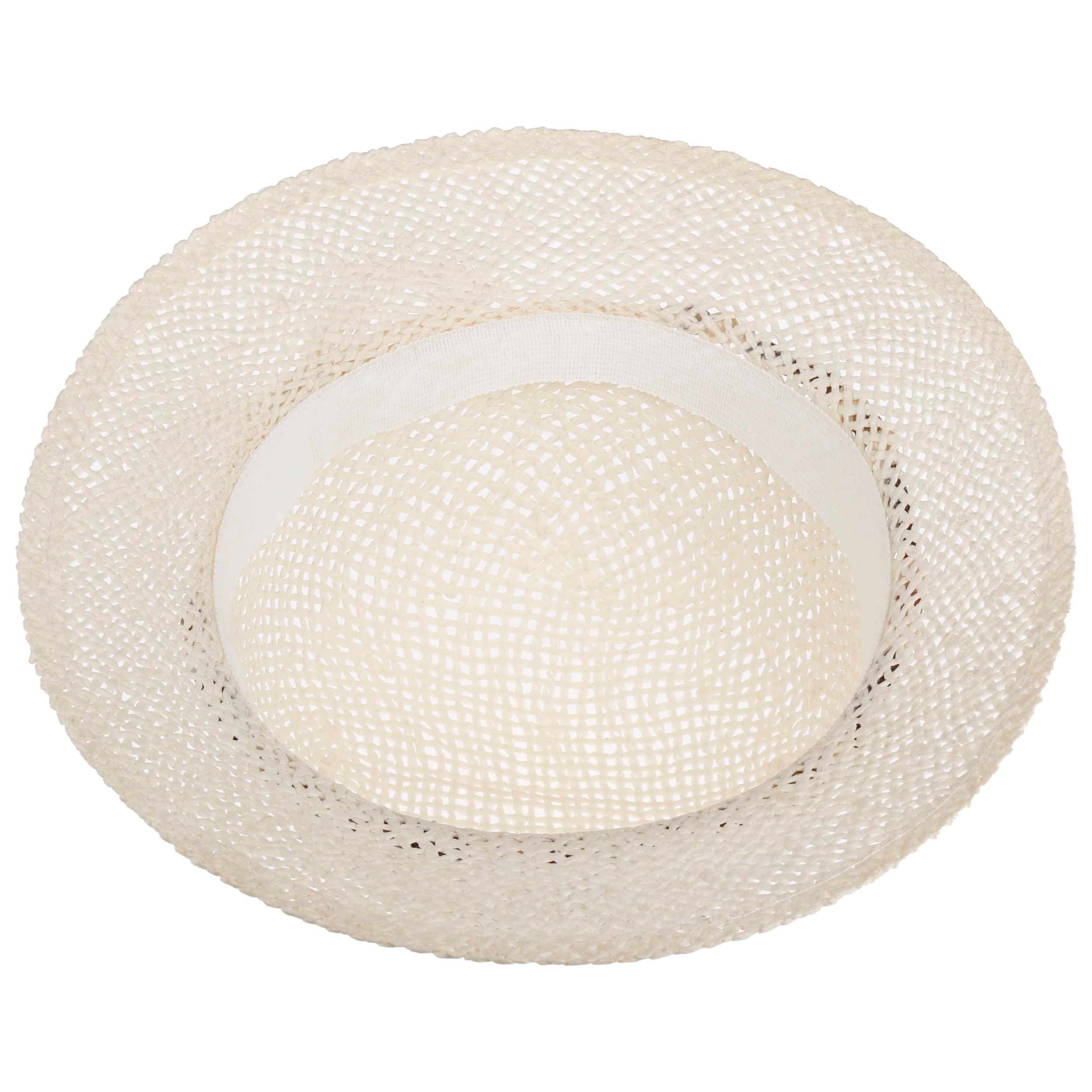 Lipodo Chapeau En Paille Black Mountain Bogart D'Été - Style Classique Élégant