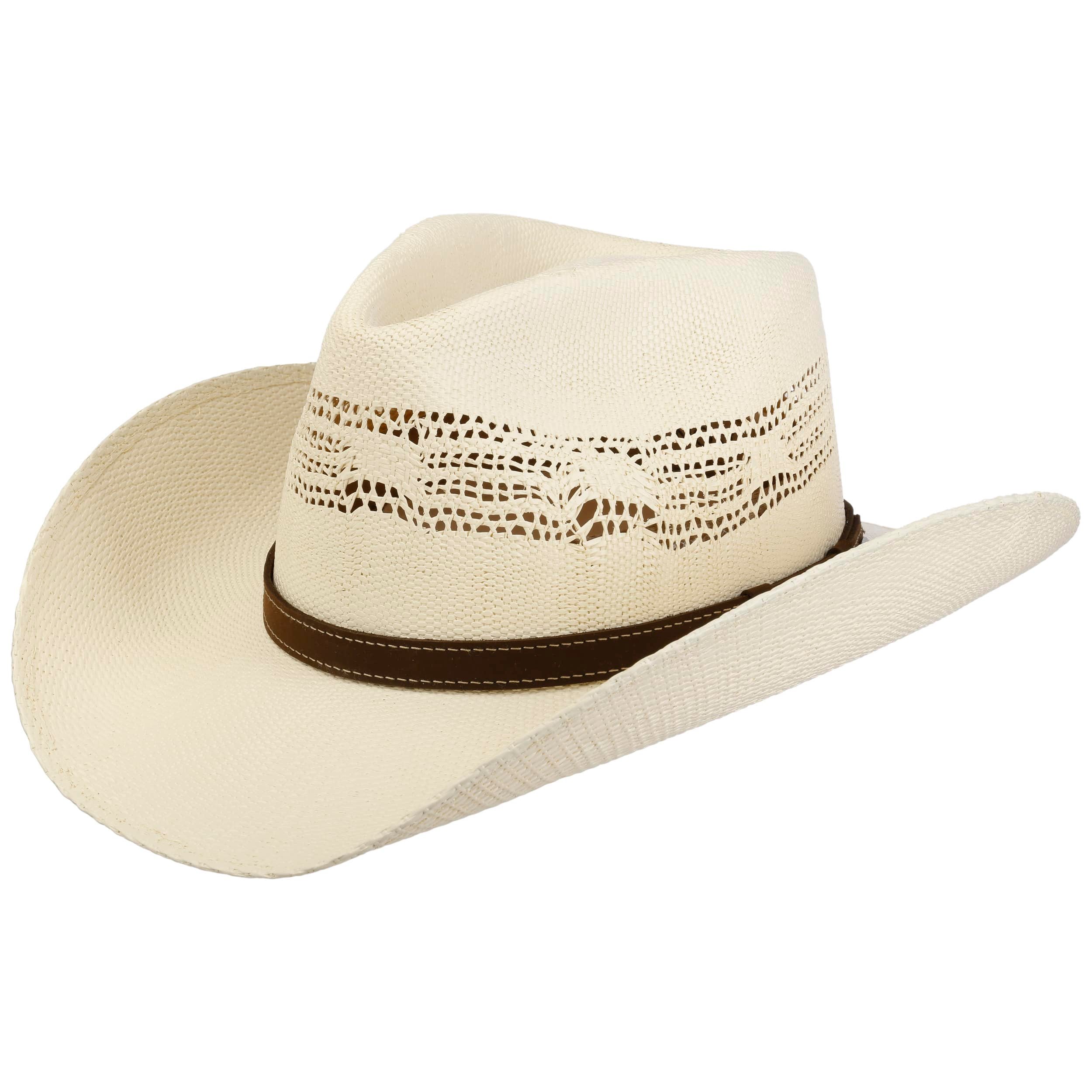 Stetson Dawson Toyo Trilby - Chapeau Paille Légère Homme/Femme, Protection UV 40+, Été Idéal