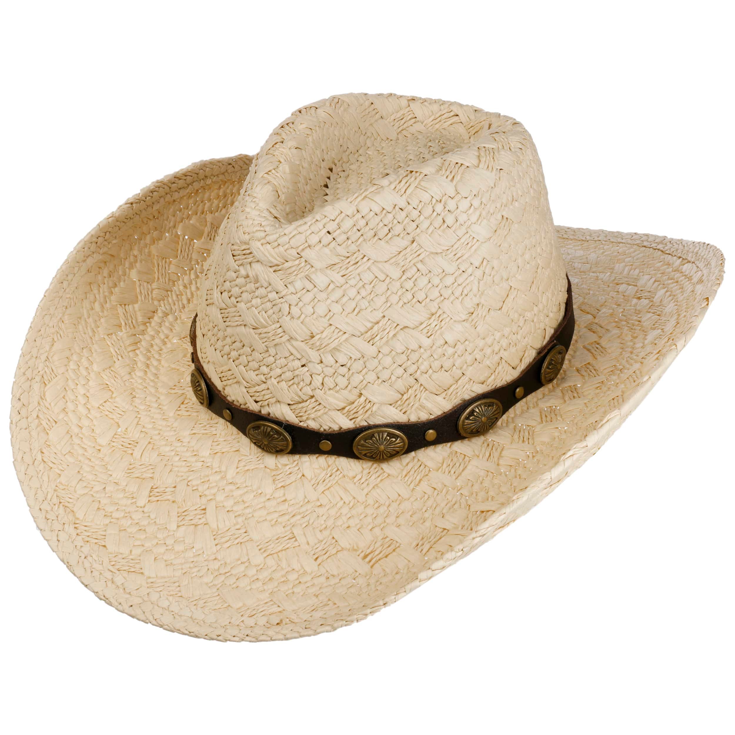 Chapeau Paille Longhorn Western by Conner - 59,95