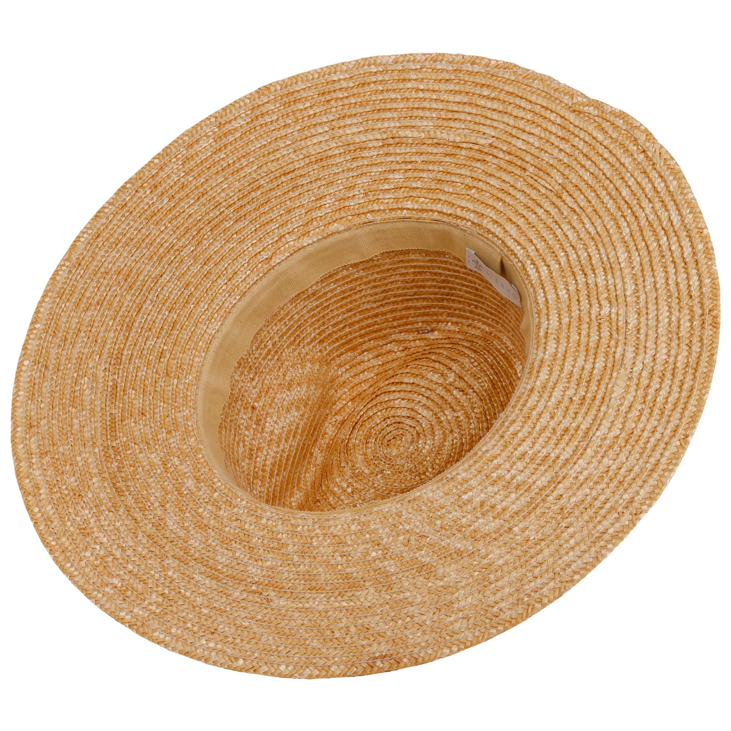 SALE - Alamo Hat Co. Galoneado Gus Wheat Straw Cowboy Hat - Tan/White T