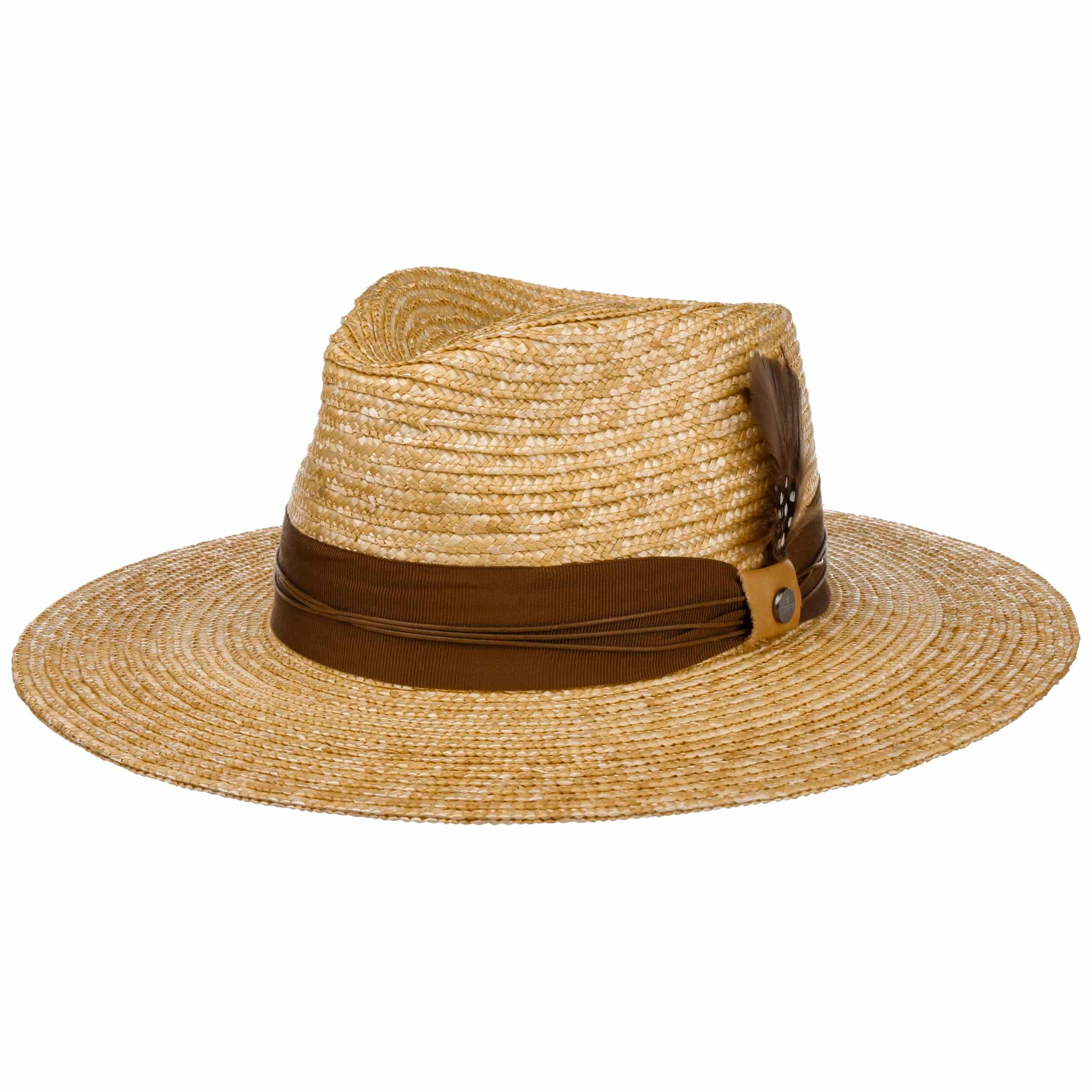 Chapeau De Cow-boy En Paille De Blé Alamo Hat Co. - Modèle