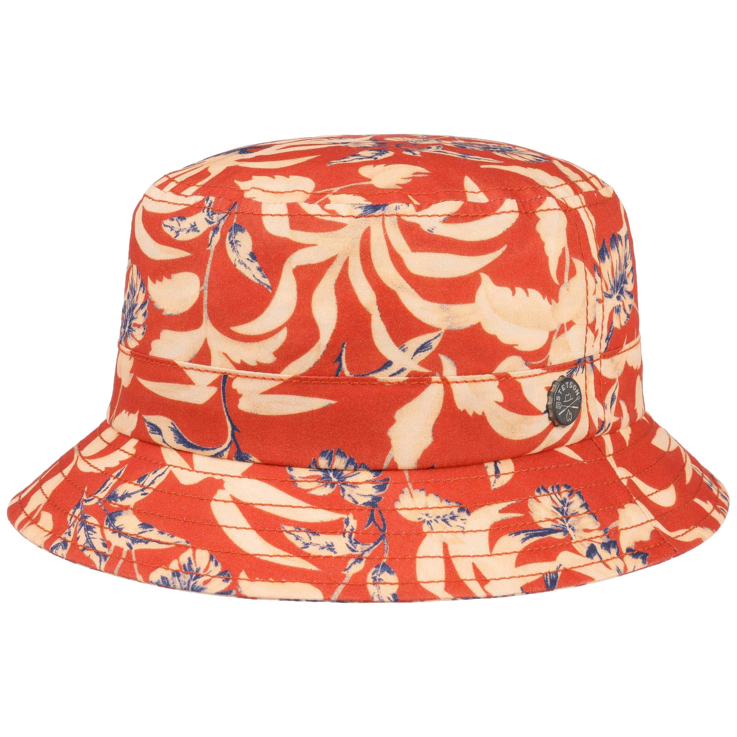 Chapeau Stetson Safari - Couronne Aérée En Maille - 50% Coton - Bord 7cm - Style Vintage Et Décontracté