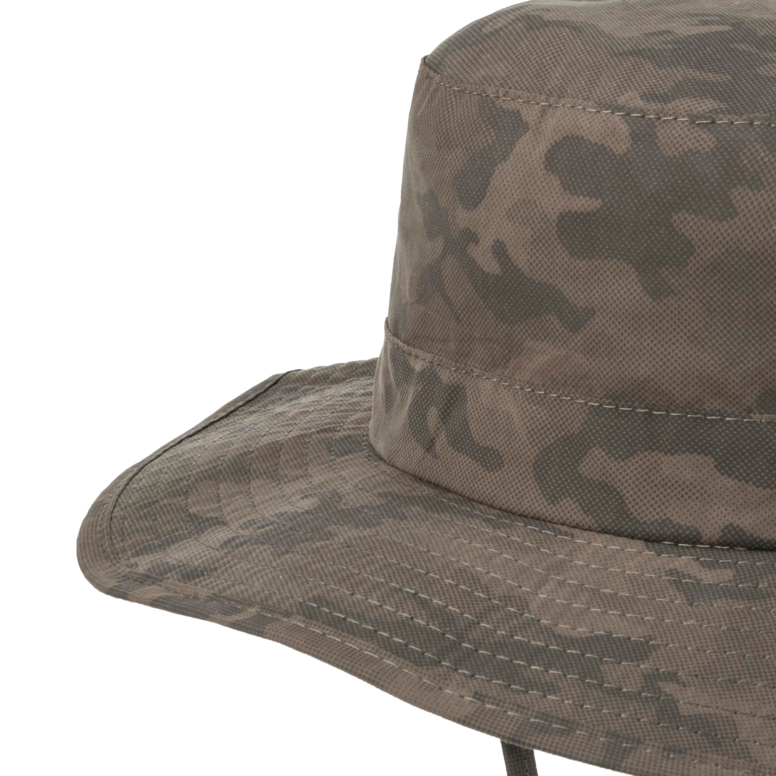 Bob Militaire Camouflage Noir avec Ficelle | Bob Parfait