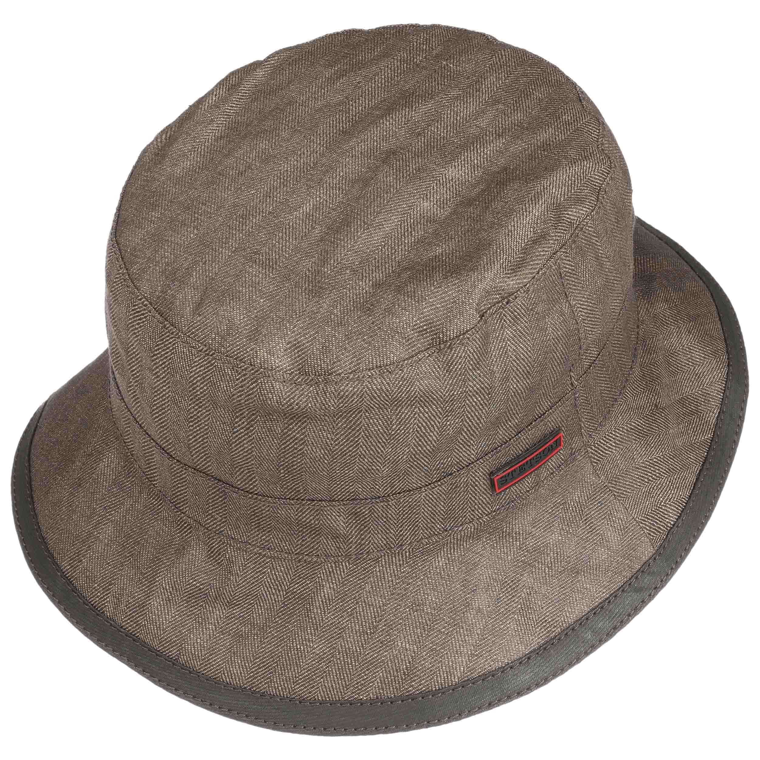 Chapeau en Tissu Coated Linen by Stetson 109,00