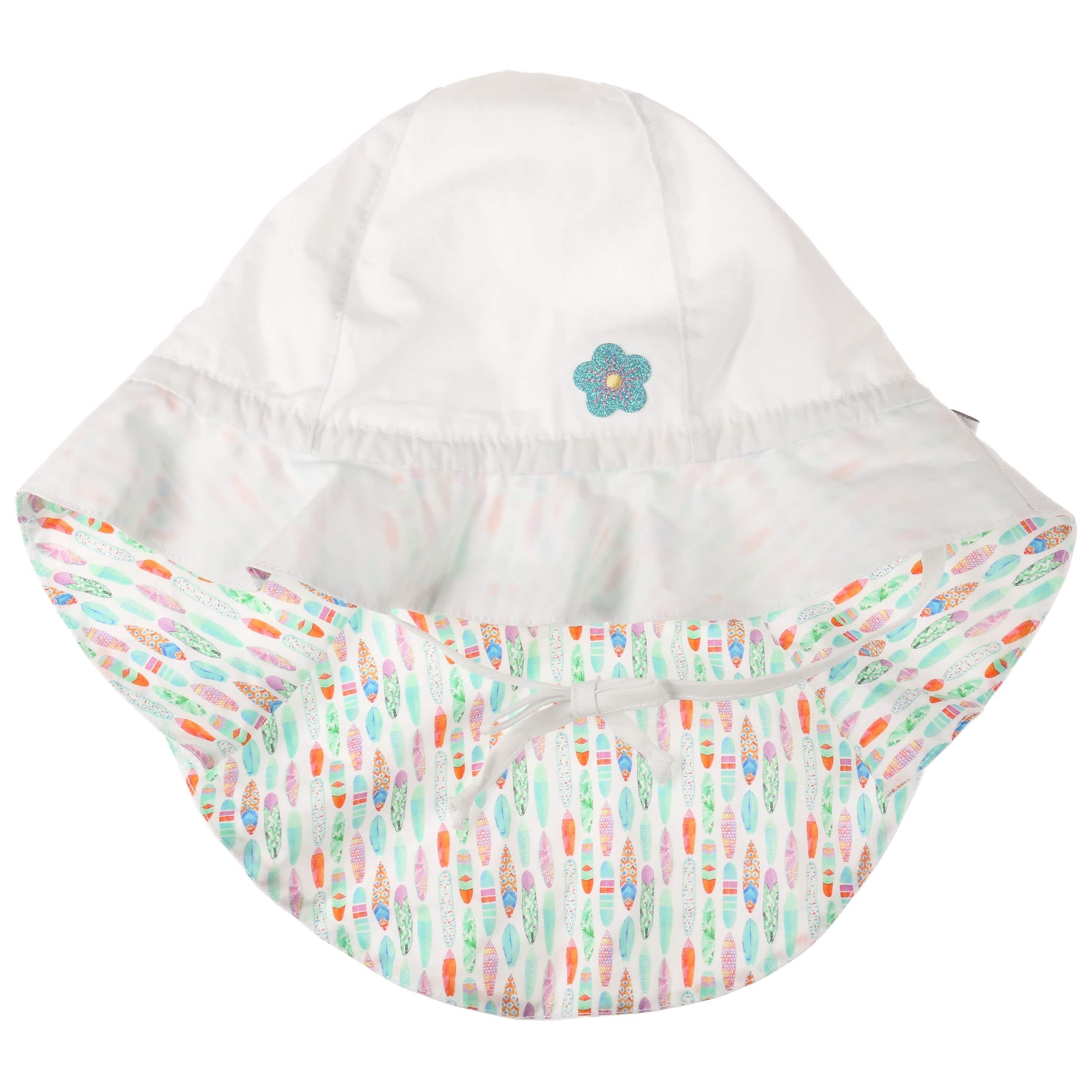 Sterntaler Casquette De Protection Pour Le Cou Dinos Bonnet, Ecru, 45 Mixte Enfant