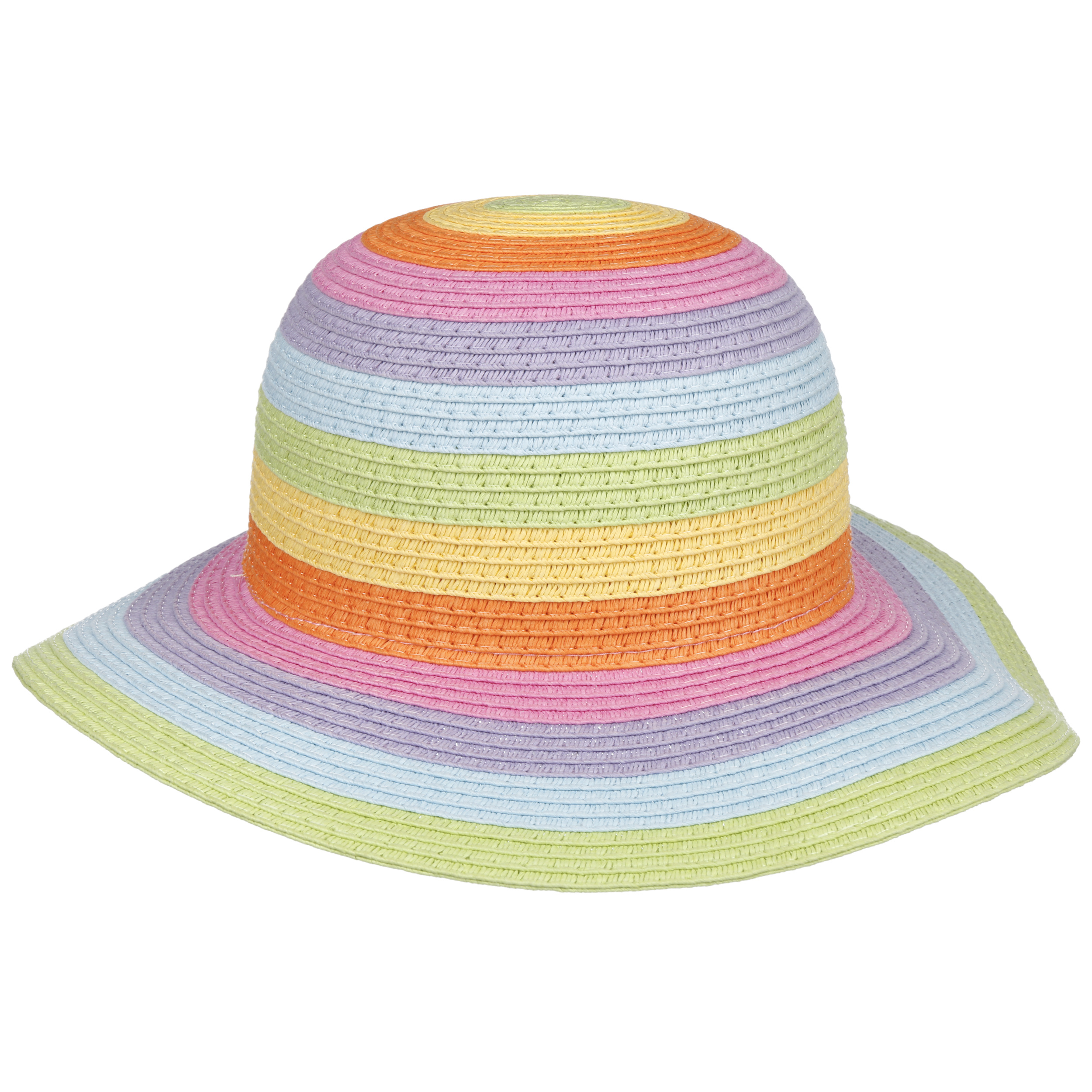 Chapeau de paille classique pour enfant, 4 couleurs*