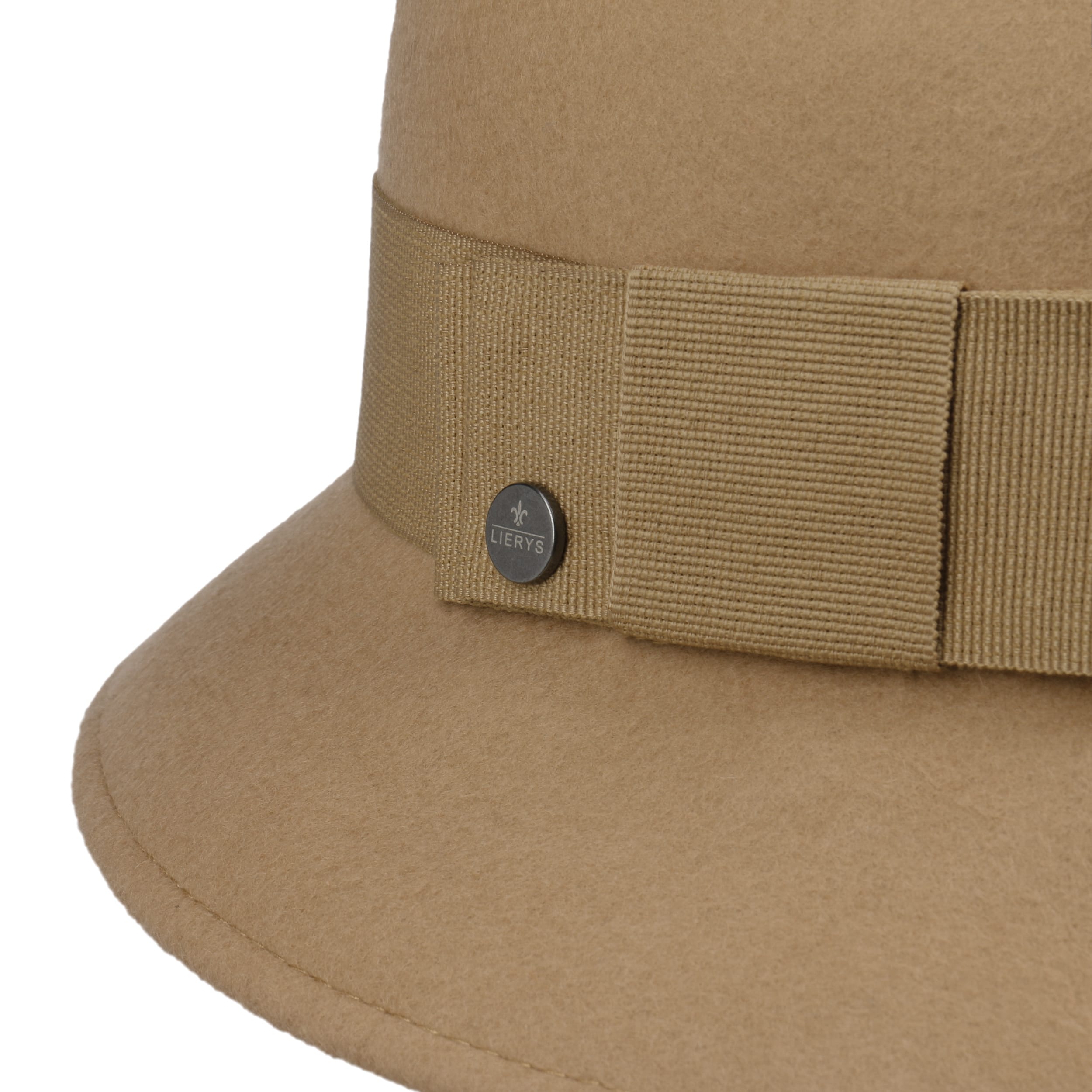 Kangol Homme Lierys Chapeau En Feutre Barnell White Bogart Femme/Homme - Made In Italy De Hiver Automne-Hiver - 55 Cm Blanc Crème Chapeau Hiver Femme