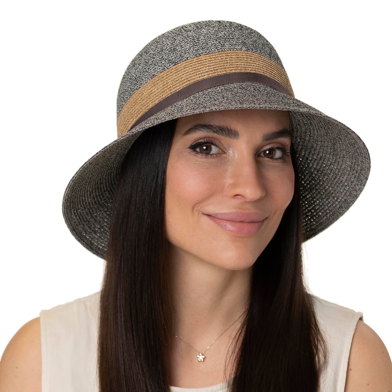 Chapeau D'été Stetson Dawson En Paille Toyo - Protection UV 40, Unisexe, Idéal Pour Jardin, Plage, Vacances