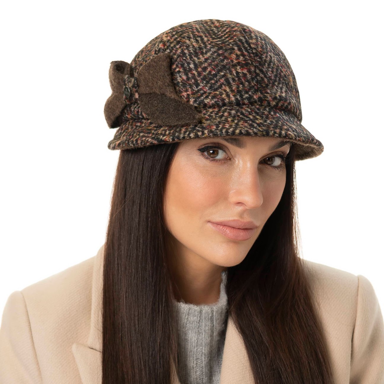 Chapeau Pour Femme Écru - Marque Maille à L'Envers - Pour L'Hiver - Neuf Sans Étiquette