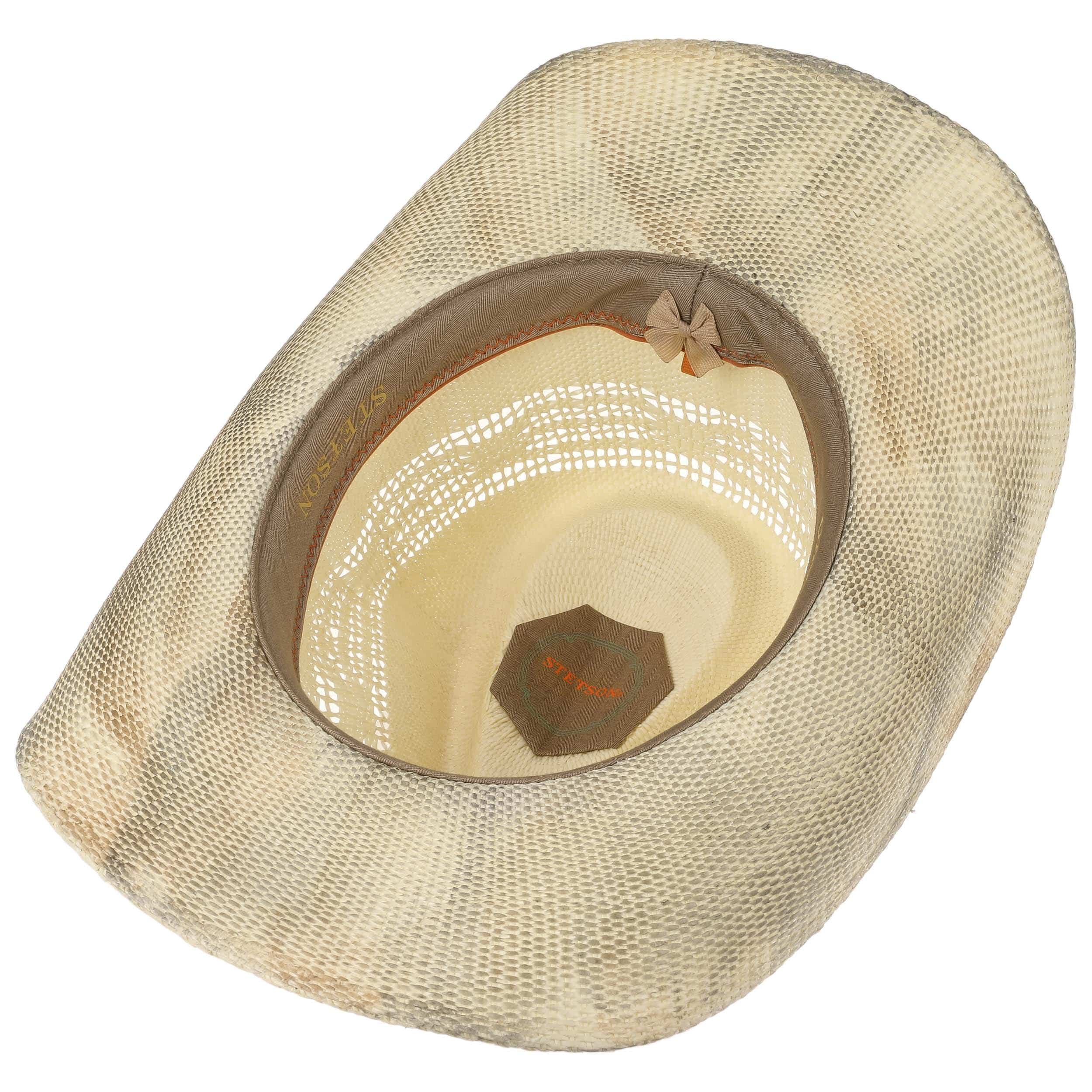 Chapeau de cowboy BOOT HILL style Stetson taille S 6-6 7/8 coton/marron rayonne