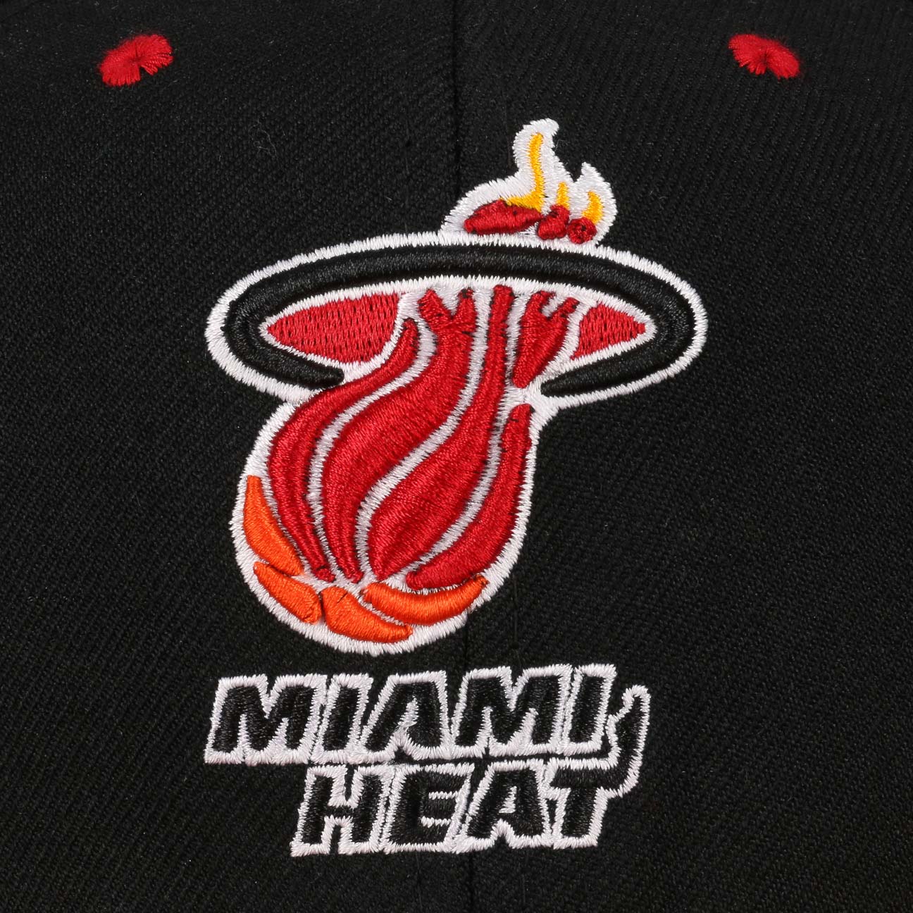 Bonnet Miami Heat – Noir, Taille Unique, Neuf Avec étiquettes