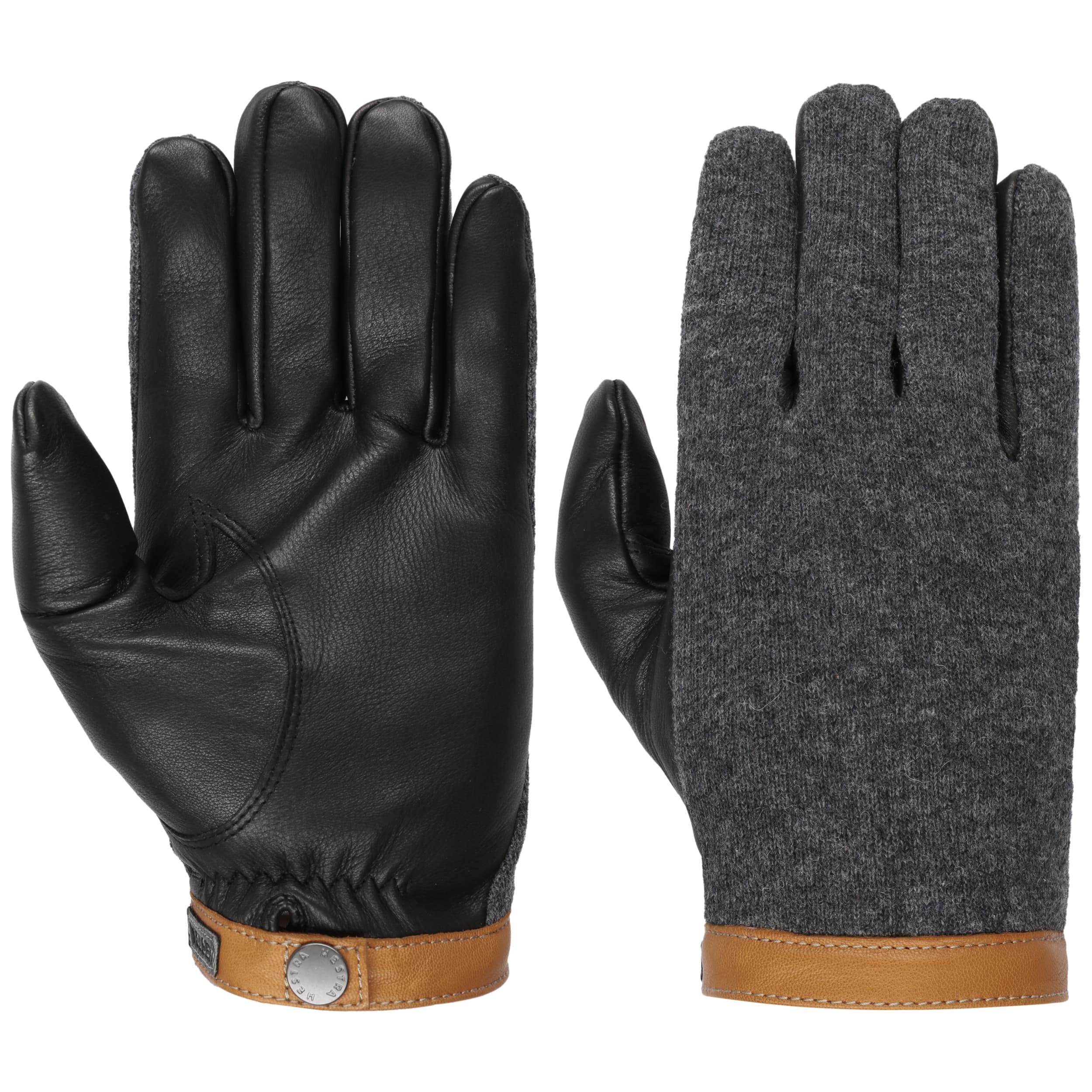 Gants Deerskin Wool Tricot by Hestra