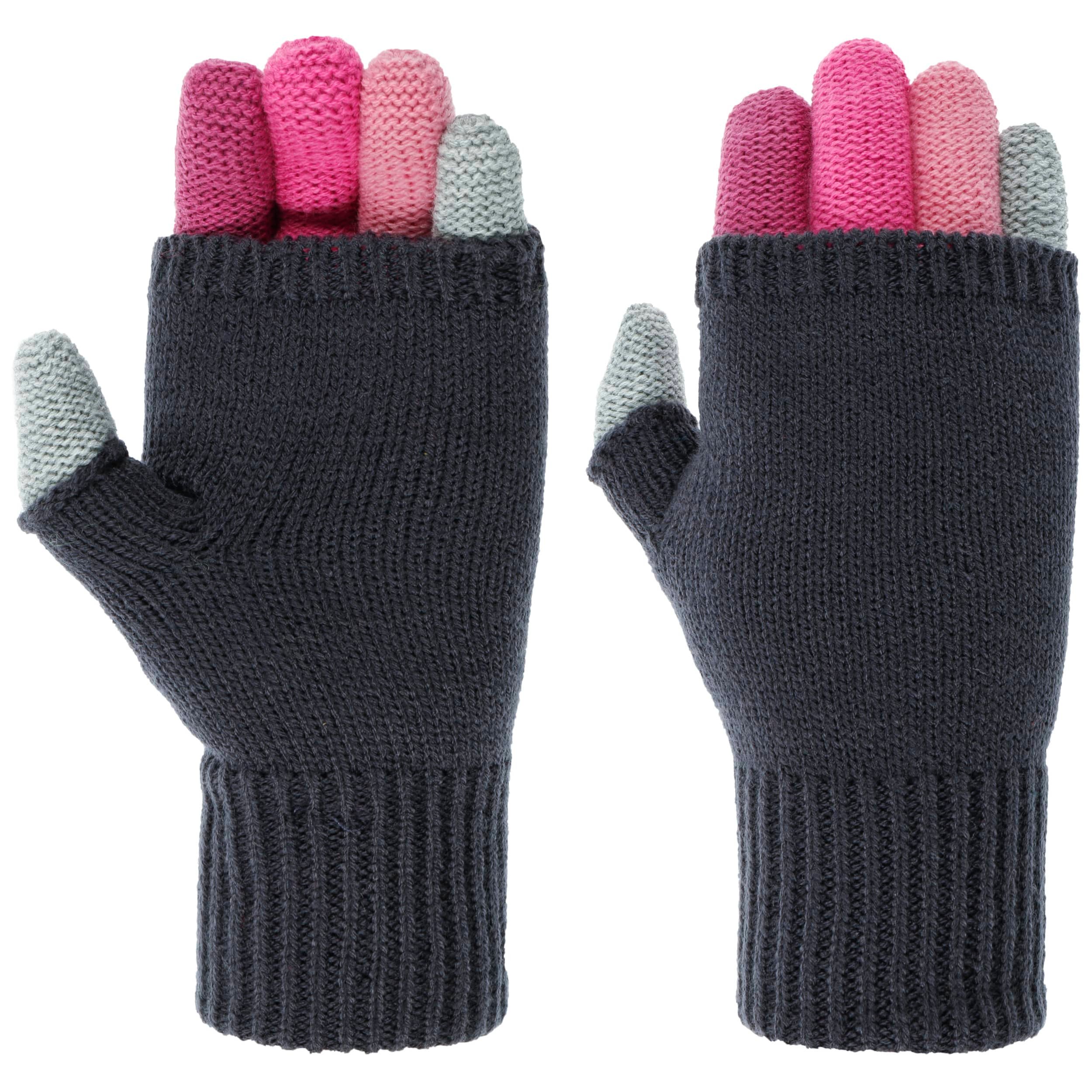 Gants Sans Doigts Stray Kids SK-Zoo – Noirs, En Laine – Cadeau Pour Fans K-Pop – Pour Hiver, Conduite, Téléphone