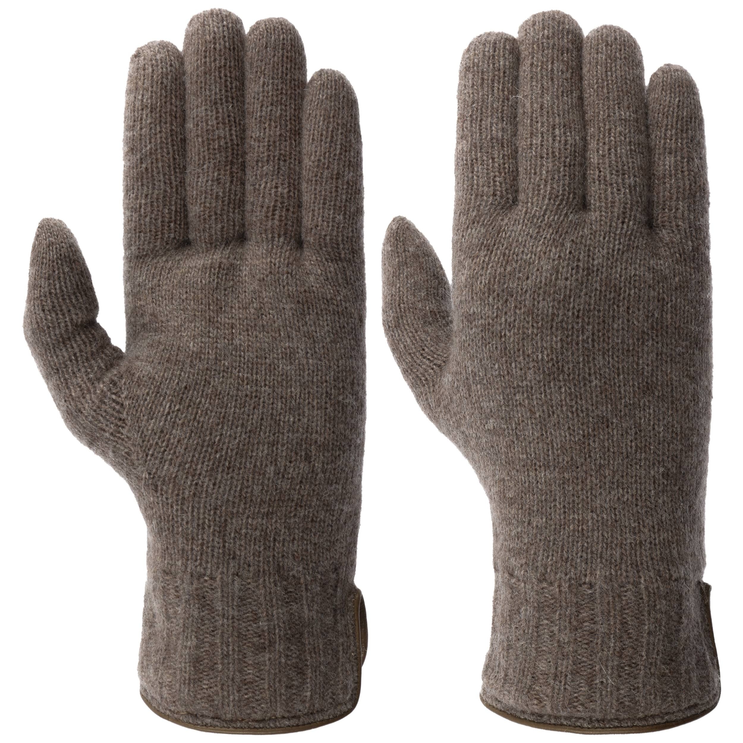 Lipodo Gants Mitaines Tricot Thinsulate Homme Femme - Doublés Polaire Hiver Automne