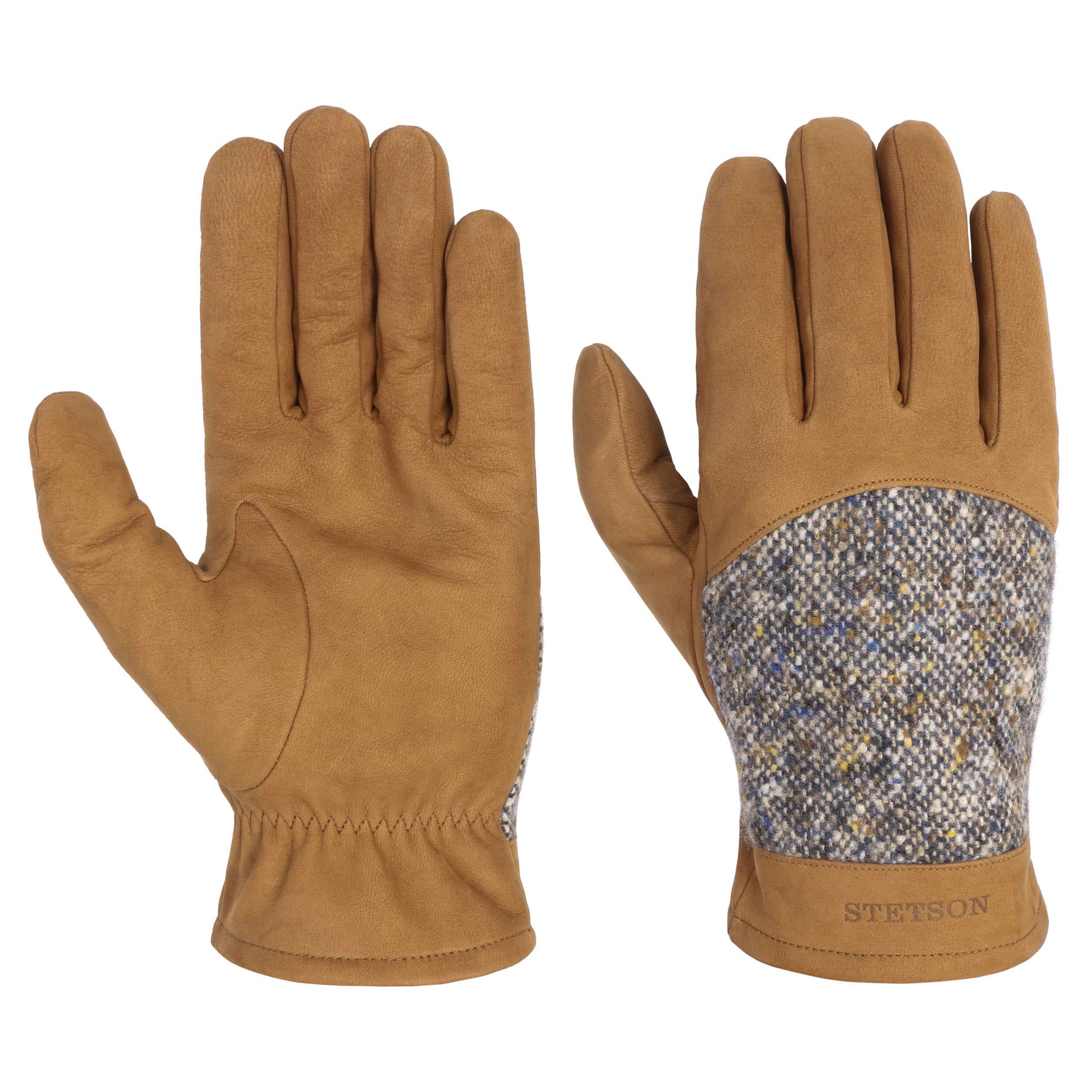 GANTS EN CUIR ET LAINE DE CHEZ STETSON