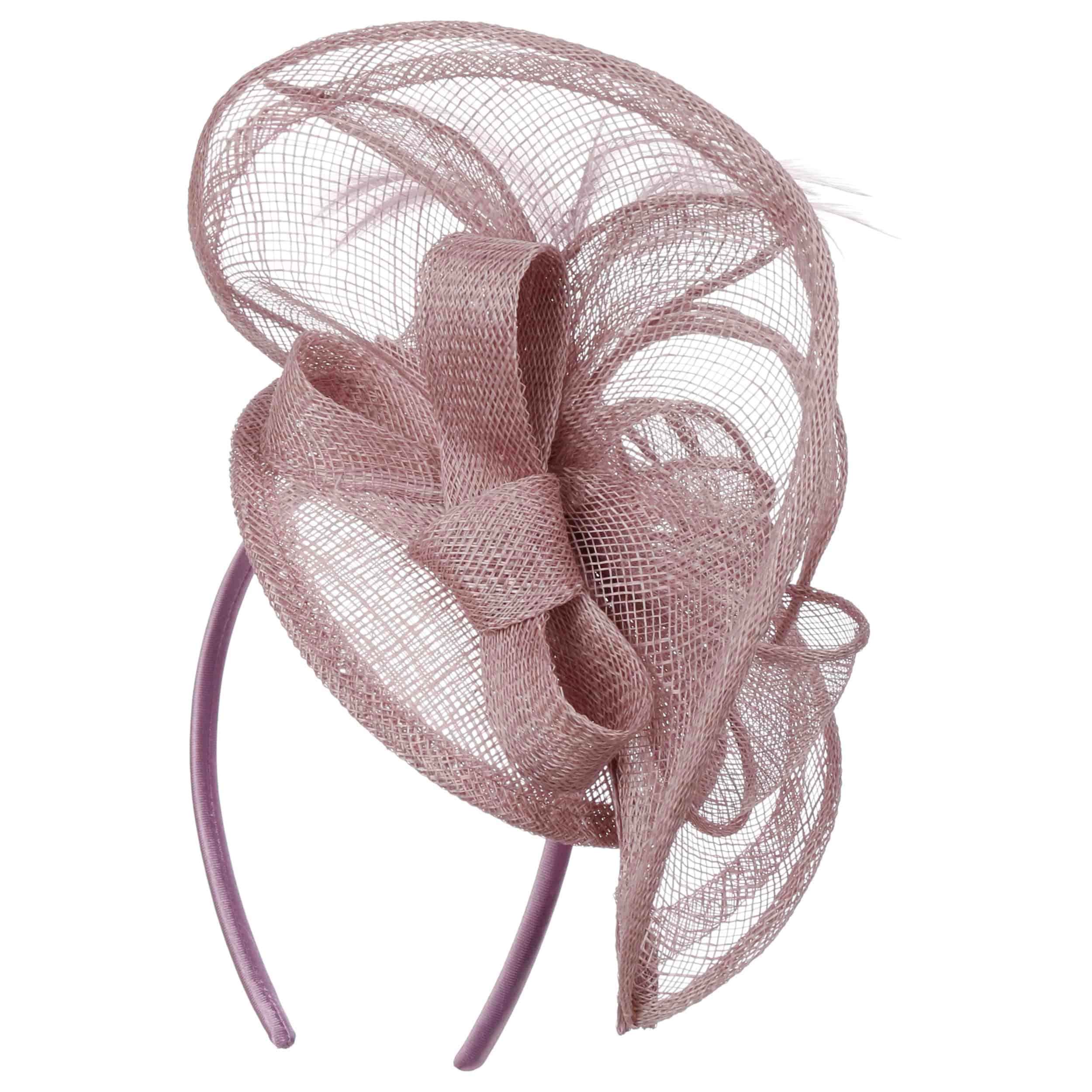 Chapeau Cérémonie Les 3 Chapeaux Diffusion - Rose Plumes - Taille Unique - France