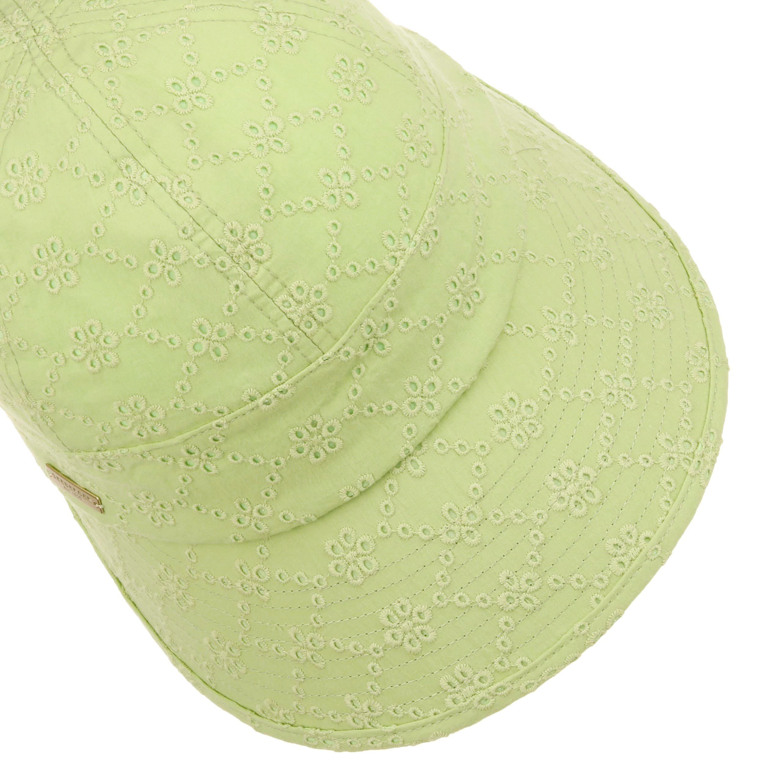 Chapeau Visière Vert Adulte Sea Island - Coton Toile Ajustable - Taille Unique