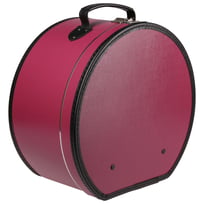 Lierys Boîte à Chapeau Pois Beige - Boîte De Rangement Élégante Made In EU Pour Chapeaux Printemps-Été