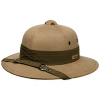 Stetson Casquette Eagle Patch Waxed Cotton Homme - en Coton de Baseball Boucle métal, avec visière Automne Été Printemps Hiver Printemps-été - Taille Unique Marron