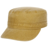 Lipodo Casquette En Velours Army Femme/Homme - Avec Visière, Fermé à L'arrière Printemps-été - Taille Unique Olive
