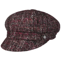 Lipodo Casquette Gavroche Millefleurs Femme - Baker Boy Made In Italy, Coton