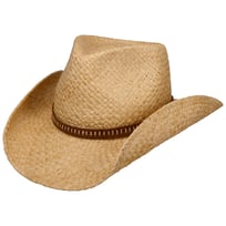 Chapeau De Cowboy Summit Paille Ventilé Or Et Crin De Cheval - Taille Medium - Occasion