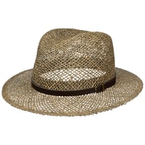 Rurunklee Chapeau de Paille de Pêche pour Homme | Protection UV, Style Cowboy Occidental d'Été pour le Jardinage et l'Extérieur