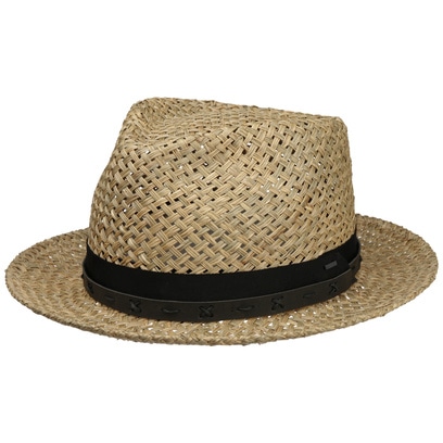 Nyls Création Chapeau Paille Enfant Marron Mylko 6 A 11 Ans