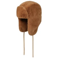 Chapka Fausse Fourrure YJZQ - Bonnet Aviateur Chaud Pour Moto, Ski, Hiver