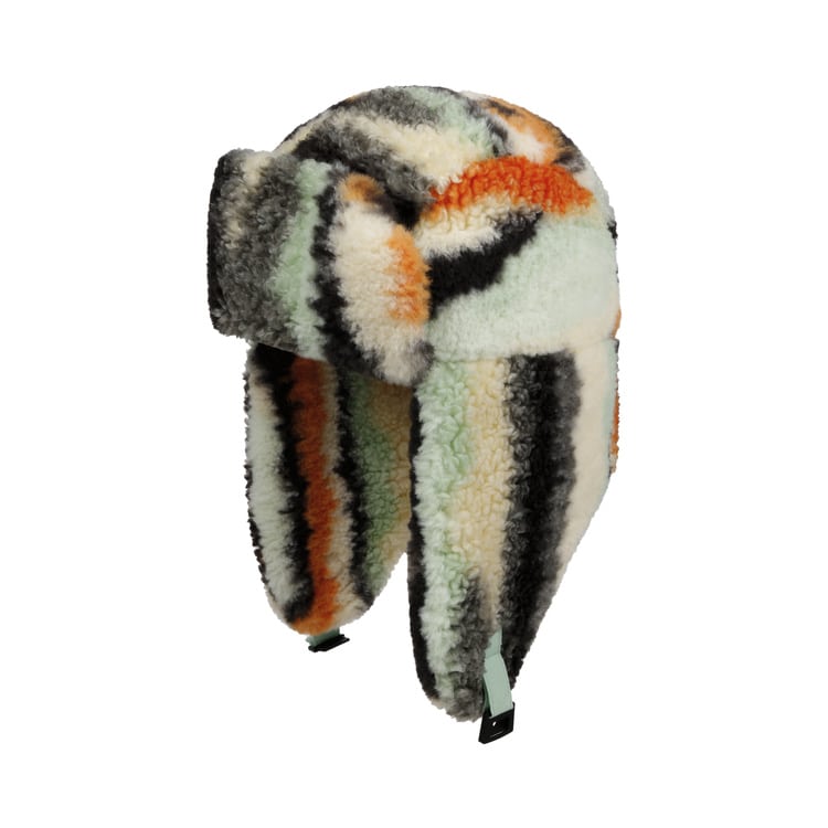 Seeberger Chapeau Réversible Teddy Fur Chapeau Pour Femme (Taille Unique - Blanc