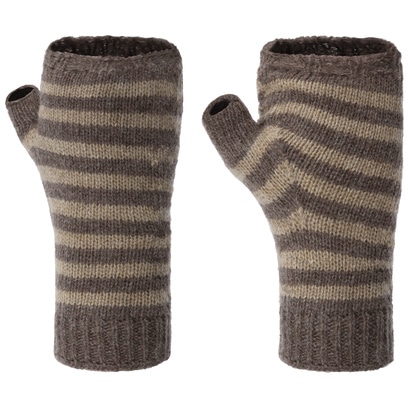 Bonnet ou chauffe-mains tricoté à la main pour homme, 100 % laine, chapeau  d'hiver chaud, gants sans doigts, doublé polaire, commerce équitable, denim  bleu ciel -  France