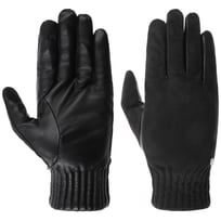 Gants Femme En Cuir De Daim Merino - Marque Caridei - Neufs Avec étiquettes