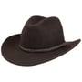 Chapeau Western by Lipodo marron foncé