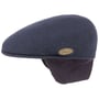 Casquette Kangol 504 avec Oreillettes bleu foncé