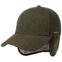 Casquette Vaby Earflap by Stetson olive foncé