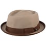 Chapeau Diamond Crown Pork Pie by Lierys beige