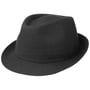 Chapeau Geneva Trilby en Lin by Stetson noir