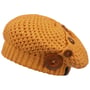 Béret Nelly en Tricot by Chillouts moutarde