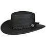 Chapeau Squashy Sundowner Kangaroo by BARMAH noir