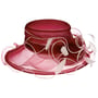 Chapeau Savona by McBURN rouge