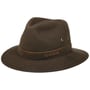 Chapeau Avasun Waxed Traveller by Stetson marron foncé