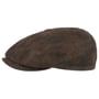 Casquette Hatteras Pigskin by Stetson marron foncé