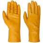 Gants en Cuir avec Doublure en Laine by Roeckl moutarde