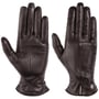 Gants pour Femme Raffung by Roeckl marron foncé