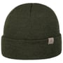 Bonnet en Tricot Fine Merino by Lierys olive