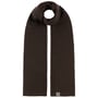 Écharpe Fine Merino en Tricot by Lierys marron foncé