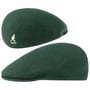 Casquette Seamless Wool Gatsby 507 by Kangol vert foncé